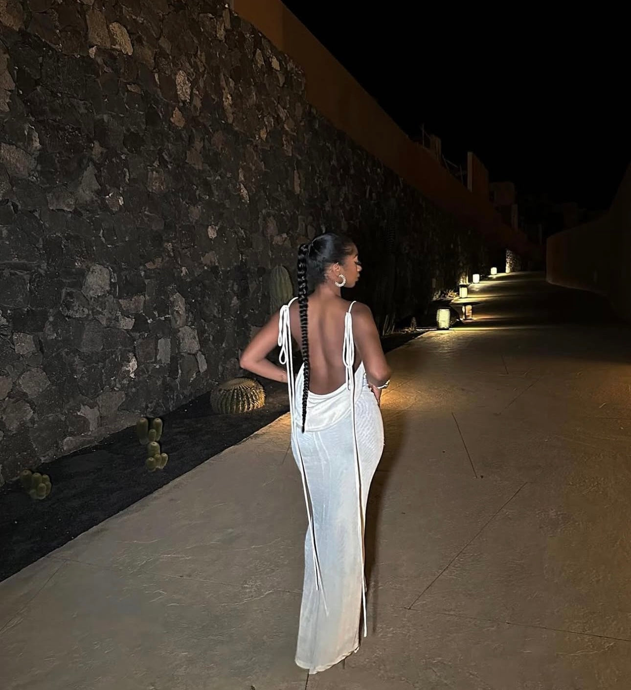 Icon Dress White